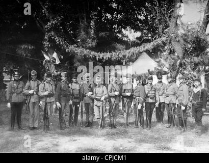 Uniformen der K.u.k.-Armee, 1914 Stockfoto