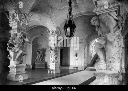 "Sala Terrena" im Schloss Belvedere in Wien, 1936 Stockfoto