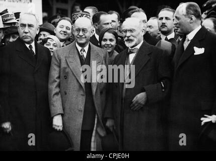 Jean Louis Barthou in Warschau, 1934 Stockfoto