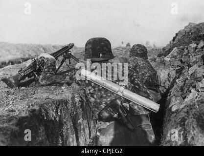 Dänische Soldaten der Waffen-SS an der Ostfront, 1944 Stockfoto