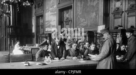 Sicherheitsausschuss der Arbeiter "und Soldaten" Rat von Berlin, 1918 Stockfoto