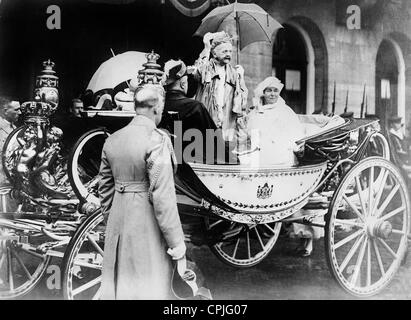 Mutter der Königin Emma der Niederlande und Königin Wilhelmina der Niederlande, 1929 Stockfoto