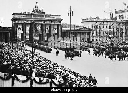 Siegesparade der Wehrmacht in Berlin, 1940 Stockfoto