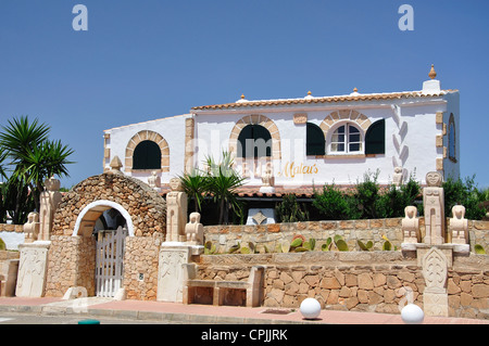 Villa Mateus, Cala Blanca, Menorca, Balearen, Spanien Stockfoto