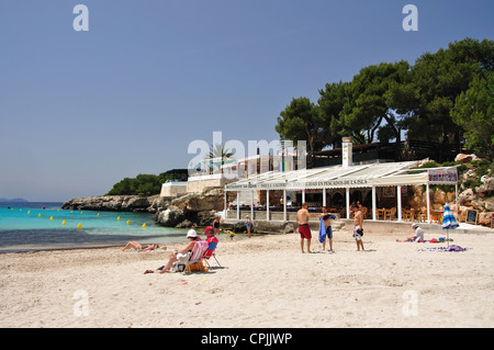 Platja de Cala Blanca, Cala Blanca, Menorca, Balearen, Spanien Stockfoto