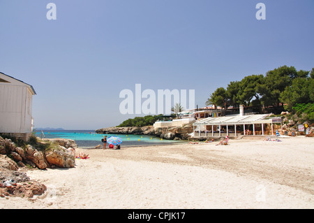 Platja de Cala Blanca, Cala Blanca, Menorca, Balearen, Spanien Stockfoto