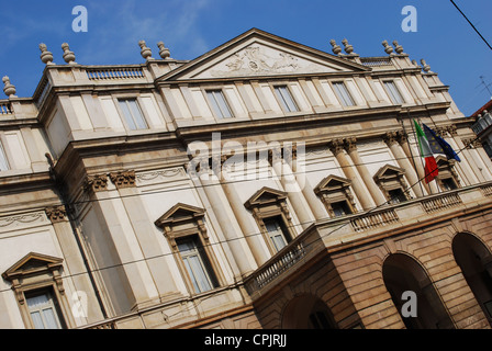 Weltweit berühmte Theater Scala in Mailand, Lombardei, Italien Stockfoto