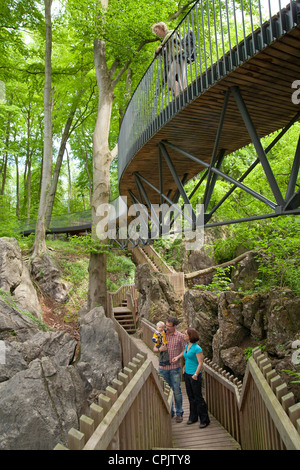 Chaos der Felsen, Sauerland Park in der Nähe von Hemer, Sauerland, Nordrhein-Westfalen, Deutschland Stockfoto