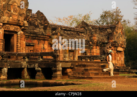 Prasat Phanom Rung, Burirum Provinz, Thailand Stockfoto