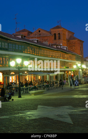 Almagro, Hauptplatz, Plaza Mayor, Provinz Ciudad Real, Castilla-la Mancha, Spanien, Europa Stockfoto