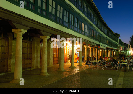 Almagro, Hauptplatz, Plaza Mayor, Provinz Ciudad Real, Castilla-la Mancha, Spanien, Europa Stockfoto