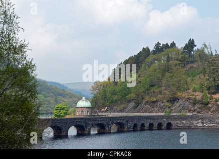 Garreg Ddu Damm in der Elan-Tal Powys Mitte Wales Stockfoto