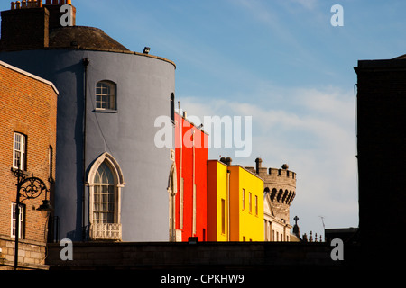 Die Umgebung von Dublin Castle Stockfoto