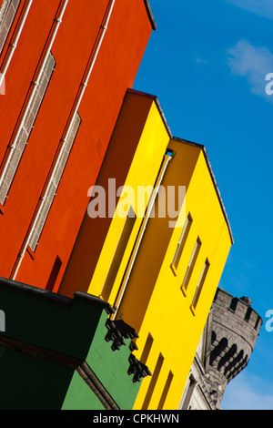 Die Umgebung von Dublin Castle Stockfoto