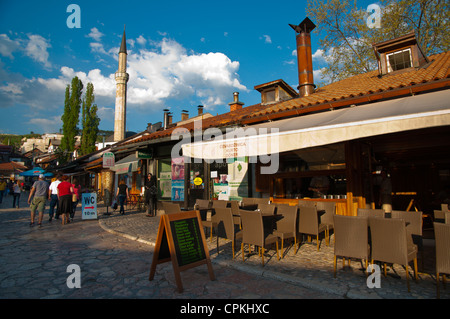 Sebilj das Taube-Quadrat in Baščaršija türkischen Viertel Sarajevo Stadt Bosnien und Herzegowina Mitteleuropa Stockfoto