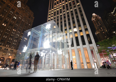 Apple-Flagshipstore in New York City. Stockfoto