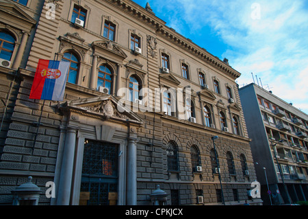 Ehemalige National Bank von Serbien in Stari Grad die alte Stadt Belgrad-Serbien-Europa Stockfoto