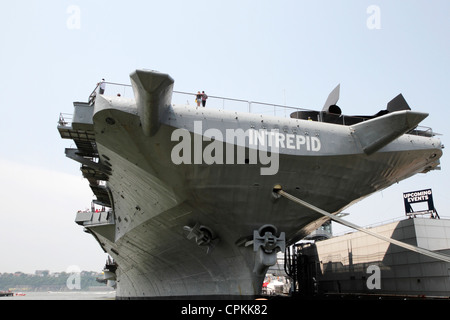 USS Intrepid Sea Air and Space Museum in New York City Stockfoto