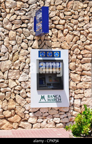 Cala Santa Galdana, Menorca, Balearen, Spanien Stockfoto