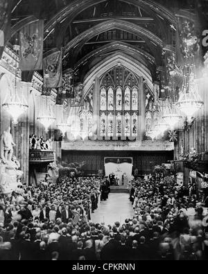 25-Jahr-Jubiläum der Herrschaft von George V des Vereinigten Königreichs, 1935 Stockfoto