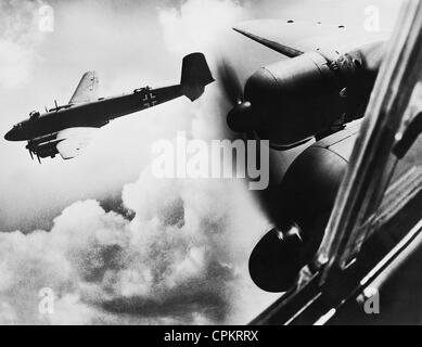 Deutschen Langstrecken Aufklärung Flugzeug Focke Wulf Fw 200 "Condor", 1942 Stockfoto