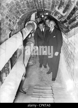 Der Reichstag Tunnel, 1933 Stockfoto