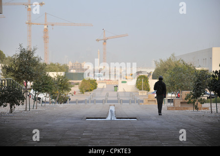 Die Einrichtungen der Northwestern University und Carnegie Mellon Filiale Universitäten in Doha, Katar "Education City". Stockfoto