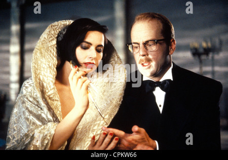 Der Tod wird sie Jahr : 1992 USA Regie: Robert Zemeckis Isabella Rossellini, Bruce Willis Stockfoto