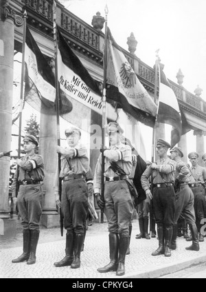 Mitglieder des Verbands Bismarck, die Partei-Jugend von der DNVP, 1933 Stockfoto