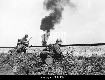 Deutsche Soldaten an der Ostfront 1942 Stockfoto