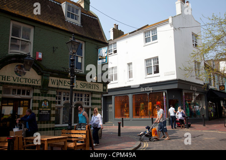 Duke Street Läden in Brighton - UK Stockfoto