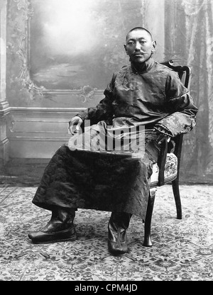 Der 13. Dalai Lama, 1910 Stockfoto