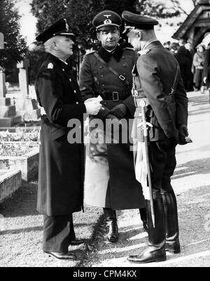 Deutsche Offiziere, 1938 Stockfoto