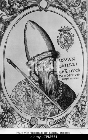 Zar Iwan der schreckliche, 1530-1584 Stockfoto