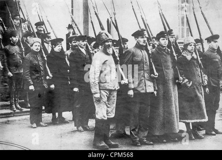 Soldaten der Roten Armee während des Bürgerkrieges, 1920 Stockfoto