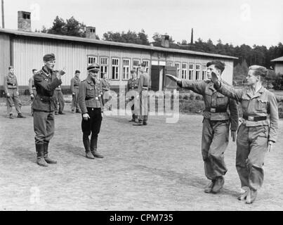 Hitler-Jugend Mitglieder in Pre-militärischen Ausbildung, 1942 Stockfoto