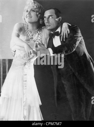 Buster Keaton und Anita Page in "Buster Rutscht ins Filmland" 1930 Stockfoto