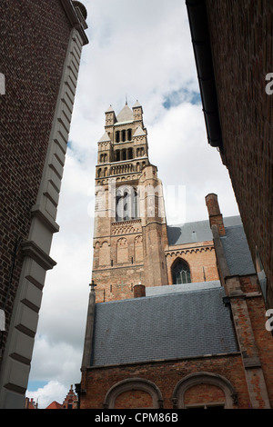 Kathedrale St. Salvator, Brügge Stockfoto