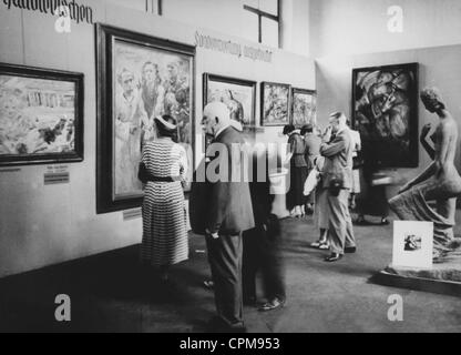 Ausstellung "Entartete Kunst" 1937 Stockfoto