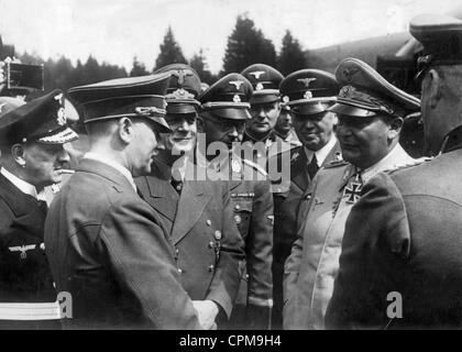 Adolf Hitler zu seinem Geburtstag, 1941 Stockfoto