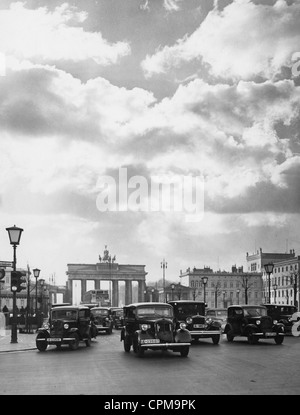 Unter Den Linden Berlin, 1936 Stockfoto