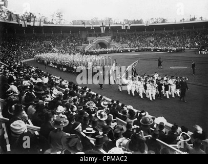 Olympischen Spiele 1912 in Stockholm, Stockfoto