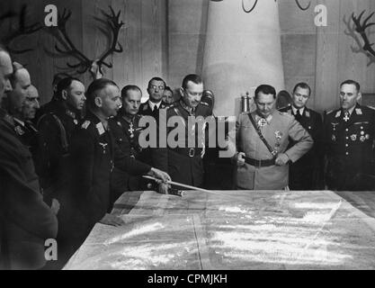Carl Gustav Mannerheim mit Hermann Göring, 1942 Stockfoto