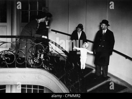 In der Annahme-Büro in Berlin, 1931 Stockfoto