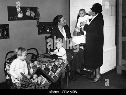 In der Annahme-Büro in Berlin, 1931 Stockfoto