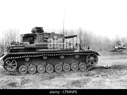 Deutsche Panzer IV an der Ostfront 1942 Stockfoto