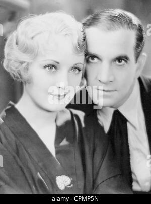 Josephine Dunn und Al Jolson in "Der singende Narr", 1928 Stockfoto