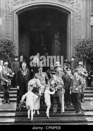 Hochzeit von Hermann Göring mit Emmy Göring, Emmy Sonnemann, 1935 geboren Stockfoto