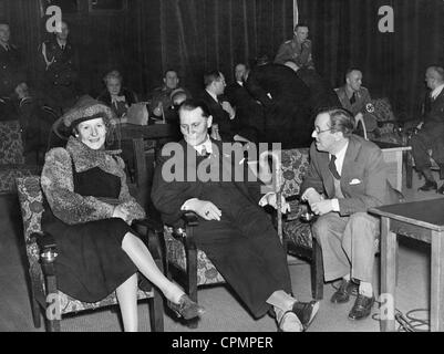 Emmy Göring, Hermann Göring und Hans Zerlett, 1939 Stockfoto