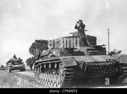 Deutsche Panzer IV an der Ostfront, 1941 Stockfoto